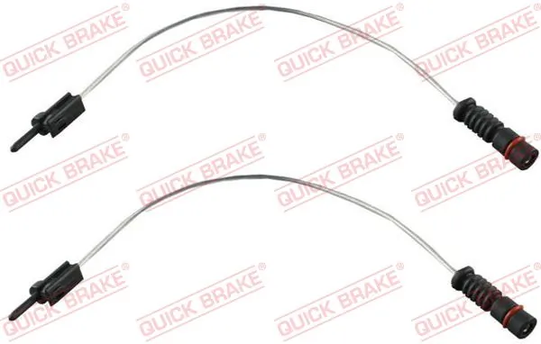 Warning Contact, brake pad wear